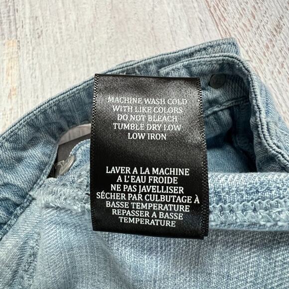 NWT BLANK NYC High Rise Cut-Out Jean Shorts SIZE 24 Blue Denim NEW - Picture 11 of 11